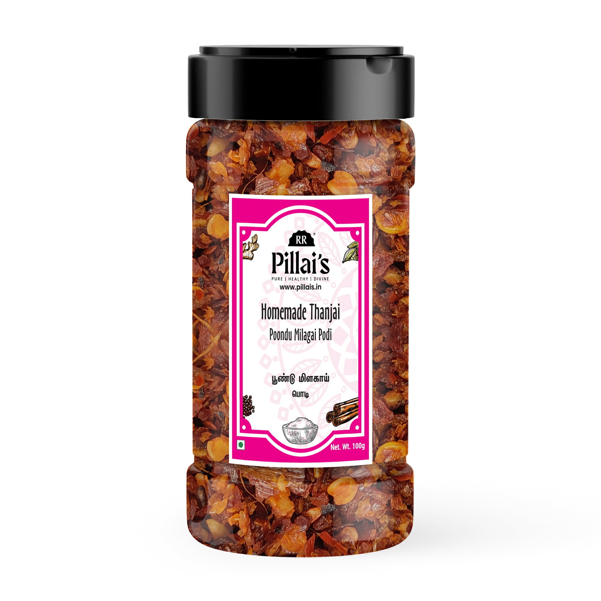 Homemade-Thanjai-Poondu-Milagai-Podi-100g-INRRP497_1